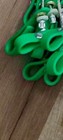 6 Tie Cords 6ft Backyard Poultry  Rust-free Crimps  Green Pro Hitch Rubber Combo