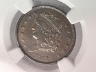 1835 Classic Head Half Cent 1 2c Pcgs Xf45  611 Extra Fine Ecc c  Inc 