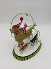 Pier One Christmas Thin Metal Dog Figurine  No Wine Charms