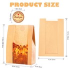 31pcs Paper Bread Bags For Homemade Bread  Sourdough Bag With Window  13 7 X    
