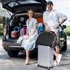 43 gusseted Travel Garment Bag With Accessories Zipper Pocket Breathable Suit