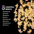 4ft Artificial Lighted Trees  Cherry Blossom Trees W 8 Lighting Modes Home Decor