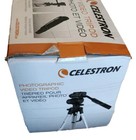 Celestron Photographic Video Tripod 93606 Aluminum Photography Sportsman Science