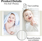 Small Photo Album 4x6  black  - 2-pack Plastic 4 X 6 Photo Book Album  Each Show