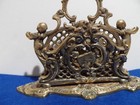 Antique Victorian Style Brass Letter Holder