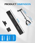 Strich Guitar Keeper Bundle 3 Adjustable String Swing Guitar Hangers Wall Mount