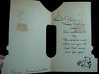 Vintage  here s A Happy Birthday Cake    Birthday Greeting Card