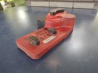 Antique Wood Foundry Pattern Industrial  Mold Red black Marked F-986