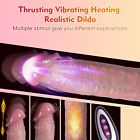 Telescopic Realistic Thrusting Dildo Vibrator Sex Toys For Women Remote Control