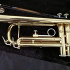 Bach Tr600 Trumpet Brass Instrument With Hard Case And 7c Mouthpiece