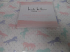Nicole Miller Kids White Pink Lavender Purple Unicorn Dots Sheet Set - Twin