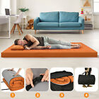 3 5  Thick Memory Foam Camping Mattress Pad Portable Sleeping Mat W  Travel Bag