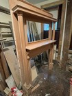 Vintage Fireplace Surround And Mantel With Mirror From Owners House