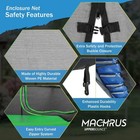 Machrus Upper Bounce Round Trampoline Net Replacement 11ft For Arches Top
