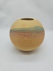 Southwest New Mexico Sand Art Hand Made Pottery Vase No Damage 