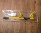 Universal Steering Wheel Lock Anti-theft Device With 2 Keys     Yellow   Black