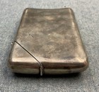 Deco Foster   Bailey Sterling Silver Hip Flask 6 Oz Rare Corner Open 160 Grms
