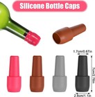 10pcs Silicone Wine Stopper Reusable Sparkling Wine Bottle Stopper Unbreakable