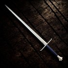Carbon Steel Hand Forged Viking Sword Battle Ready Medieval Sword With Scabbard
