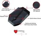 Lvad Heartmate 2   3 Black Battery Pouch For Lvad Medical Devices   Accessories