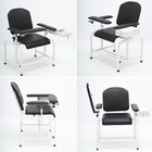Blood Draw Chair Phlebotomy Chair W  Convenient Drawer Soft Armrest