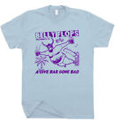 Dive Bar T Shirt Funny Beer Shirts Famous Bar Tee Belly Flops Pub Drinking Drunk