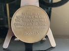 1935 Pioneers Memorial Monument Elgin Il  Bronze Medal 38mm r-6