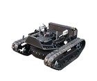 Remote Control Lawn Mower Robotic Crawler Mower Adjustable Track Outdoor