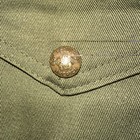 Vtg 70s 80s Boy Scouts Official Uniform Cargo Shorts Green Waist 26 Talon Zipper