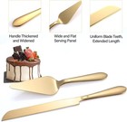 Cake Cutting Set For Wedding  Elegant Cake Knife And Server Set With Thickened S