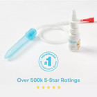 Nasal Aspirator Nosefrida The Snotsucker All-natural Saline Nasal Spray - 12ct