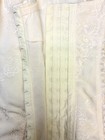 Mode Marie Longline Corset Body Shaper Ivory Floral Lace Size M New Defect