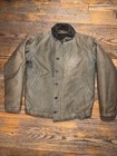 Vintage Us Navy N-1 Deck Jacket Wwll 1940s Usn Rare Collectors Item Size  40