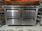 Turbo Air Tuf-48sd-d4-n 48  2-section Undercounter Freezer W   4  Drawers