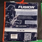Cliff Keen Fusion Ef66 Open Face Wrestling Headgear Chin Strap Black Ef66-bkbk
