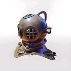 Scuba Divers Vintage Copper   Brass Replica Helmet 6 5    X 7   