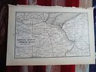    1895 Train Map Cleveland Lorain   Wheeling Railway   Connecting Lines Routes 