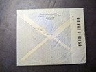 1945 Censored Palestine Airmail Cover Jerusalem To New York Ny Usa