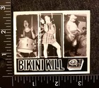 Bikini Kill Matte Finish Vinyl Decal sticker 1990   s 2 5x4 Inches Riot Girl Punk