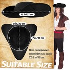 Xeehwb Pirate Hat For Men Women pirate Costume Accessories Hat colonial Trian   
