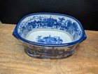 Victoria Ware Ironstone Chinoiserie  Town Pattern Porcelain Foot Bath Basin