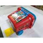 Melissa   Doug Fill   Roll Grocery Basket Play Set Kids Unisex Red New Rolling
