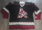 Vintage Phoenix Coyotes Starter Nhl Kachina Hockey Jersey Black Mens Xxl   2xl