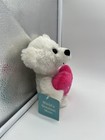 Dan Dee White Teddy Bear Stuffed Animal Plush 6   