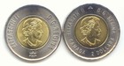 Canada 2017 Glow   2020 Colour Toonie Reid Two Dollar Canadian  2 Unc Exact Coin