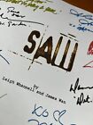 Saw Script Signed- Autograph Reprints- Jigsaw- Saw Movie Script