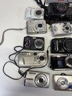 Lot Of 16 Camera s 13 Digital 3 Film Untested Repair Or Parts Only
