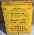 Vintage Unopened Package Of Expired March 1944 Magazine Cine-kodak Super-x Film