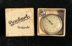 Vintage 1937 Wwii Era German Hanhart 3 Jeweled Stopwatch W box   Instructions