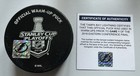 2018 Washington Capitals Ec Finals Game Used Warmup Puck - Loa -stanley Cup Yr    